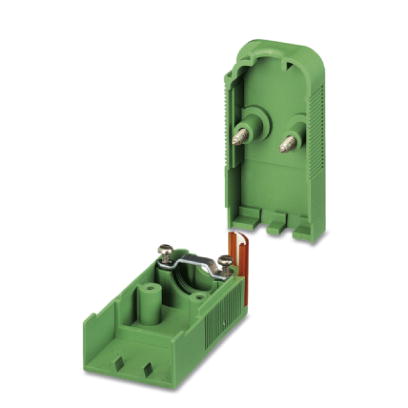 KGG-PC 4/ 3    Cable housing for PCB connectors, Pitch: 7.62 mm, Number of positions: 3, Dimension a: 24.66 mm, Color: green