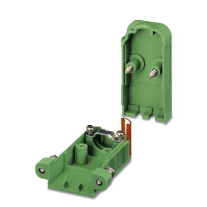 KGG-PC 4/ 3-F    Cable housing for PCB connectors, Pitch: 7.62 mm, Number of positions: 3, Dimension a: 24.66 mm, Color: green