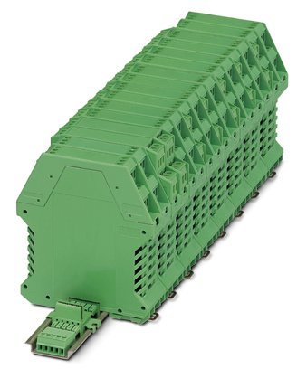 ME 17,5 UT TBUS GN    Lower part of housing, 17.5 mm wide, housing open, fully assembled, without bus connector