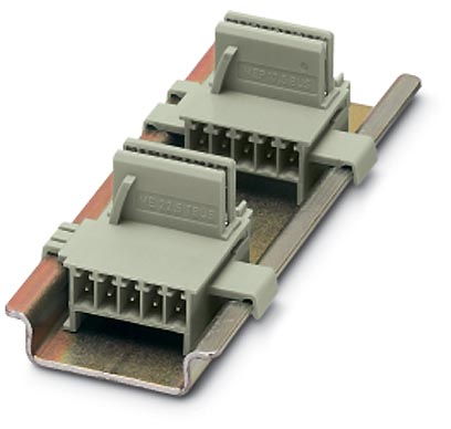 ME 22,5 TBUS 1,5/ 5-ST-3,81 KM    Plug component, Nominal current: 8 A, Nom. voltage: 125 V, Color: gray