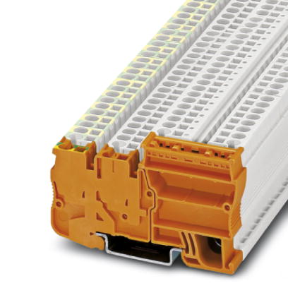 STIO-IN 2,5/3-PE OG    Power terminal block, Type of connection: Spring-cage connection, Cross secti