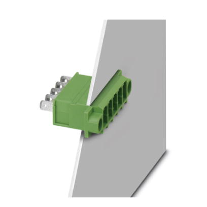 DFK-PC 4/ 3-G-7,62-FS4,8    Plug component, Nominal current: 15 A, Nom. voltage: 500 V, Nom. voltage: 500 V, Pitch: 7.62 mm, Number of positions: 3, A