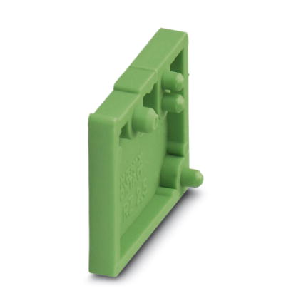 RZ 2,5    Pitch spacer, raises the pitch by 2.5 mm, interlocks with terminal block of the same shape, color: green