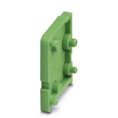 RZ 2,5-FRONT 2,5 V    Pitch spacer, raises the pitch by 2.5 mm, interlocks with terminal block of the same shape, color: green