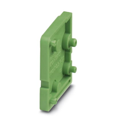 RZ 2,5-FRONT 2,5 V-EX    Pitch spacer, only for Ex version, increases the pitch by 2.5 mm, interlocks with terminal block of the same shape, color: gr