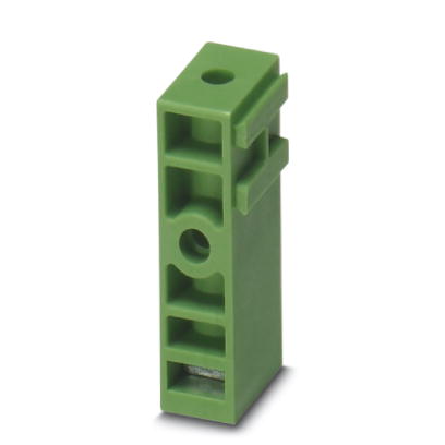 BF-PC 4    Mounting flange, is snapped onto the left and right of the headers, for screw connection with PC 4/...-STF-7.62