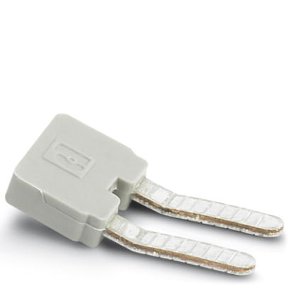 EBP 2- 5    Insertion bridge, fully insulated, for plug connectors with 5.0 or 5.08 mm pitch, no. of positions: 2