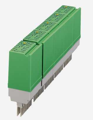 ST-REL7-HG110/4X21    Relay connector, equipped with Hengstler miniature round relay, contacts (AgCd