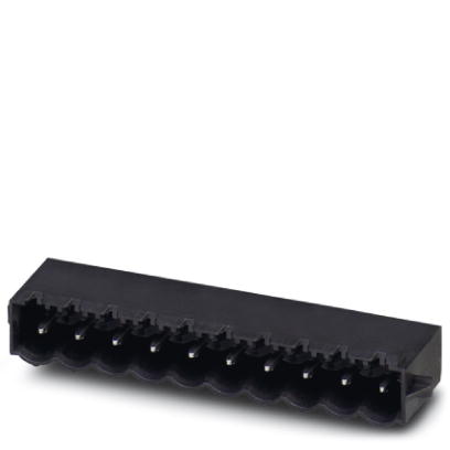 CCA 2,5/ 5-G-5,08 RNP26THR    Header, Nominal current: 12 A, Nom. voltage: 250 V, Pitch: 5.08 mm, Number of positions: 5, Color: black, Assembly: SMD/