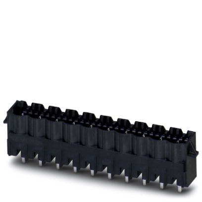 CCVA 2,5/10-G-5,08 RNP26THR    Header, Nominal current: 12 A, Nom. voltage: 250 V, Pitch: 5.08 mm, Number of positions: 10, Color: black, Assembly: SM