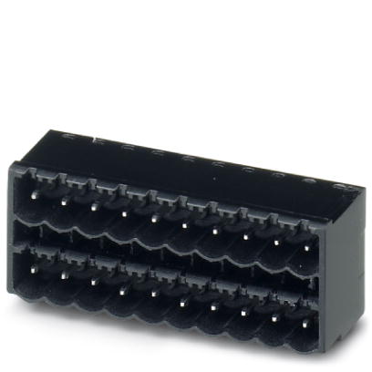 CCDN 2,5/ 7-G1 P26 THR    Header, Nominal current: 12 A, Nom. voltage: 320 V, Pitch: 5 mm, Number of positions: 7, Color: black, Assembly: Taped SMD/T
