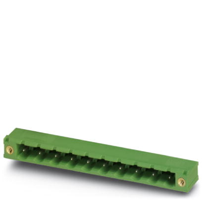GMSTB 2,5/ 2-GF-7,62    Header, Nominal current: 12 A, Nom. voltage: 400 V, Pitch: 7.62 mm, Number of positions: 2, Assembly: Soldering