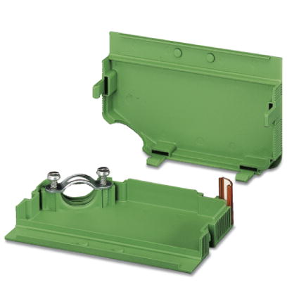 KGS-MSTB 2,5/10    Cable housing for PCB connectors, Number of positions: 10, Dimension a: 50 mm, Color: green