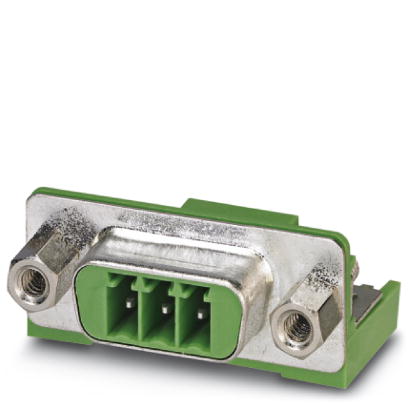 PSC 1,5/ 3-M    Header, Nominal current: 8 A, Nom. voltage: 250 V, Pitch: 3.5 mm, Number of positions: 3, Color: green, Assembly: Soldering