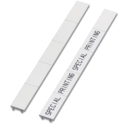 SS-ZB YE    Marking labels, unprinted, 5-section, for snapping into devices and components with spec
