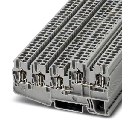 STIO 2,5/4-3B/L    Sensor/actuator terminal block, Type of connection: Spring-cage connection, Cross