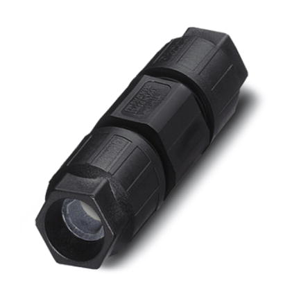 Q 0,75/4IDC/18-18KU-KU BK NI    QUICKON conductor connector, 4-pos., connection cross section 0.34-0.75 mm?, customer version