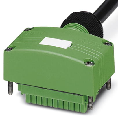 SACB-C-H180-4/ 4- 5,0PUR SCO    Sensor/actuator connector hood, with master cable, marking label, for an SAC box with SPEEDCON quick locking with sing