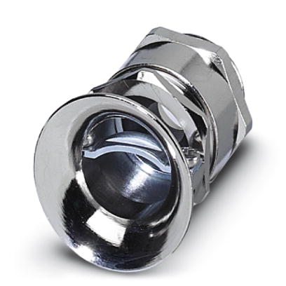 HC-M-KV-T-M20    Metal screw connection with conductor bend protection and strain relief, thread length: 6 mm, conductor range of resistance to ingres