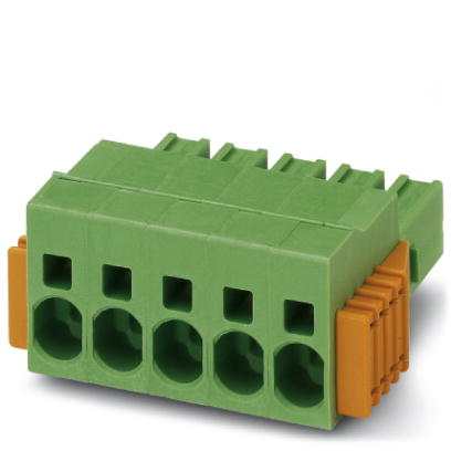 SPC 5/ 2-STCL-7,62    Plug component, Nominal current: 41 A, Nom. voltage: 1000 V, Pitch: 7.62 mm, Number of positions: 2, Connection type: Spring-cag