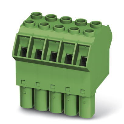 TPC 16/ 3-ST-10,16    Plug component, Nominal current: 76 A, Nom. voltage: 1000 V, Pitch: 10.16 mm, Number of positions: 3, Connection type: Screw con