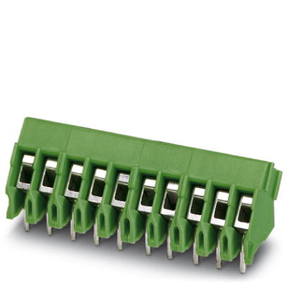 PTA 1,5/10-3,5    PC terminal block, Nominal current: 17.5 A, Nom. voltage: 160 V, Pitch: 3.5 mm, Number of positions: 10, Type of connection: Screw c