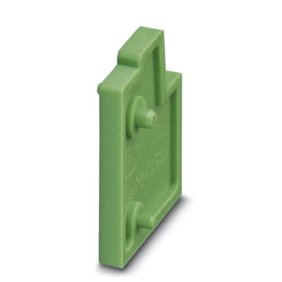 RZ-KDS 2,5    Pitch spacer, raises the pitch by 2.5 mm, interlocks with terminal block of the same shape, color: green