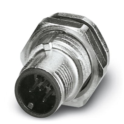SACC-DSI-MS-5CON-L180/12 SCO    Sensor/actuator flush-type connector, 5-pos., M12-SPEEDCON, A-coded, rear/screw mounting with Pg9 thread, with straigh