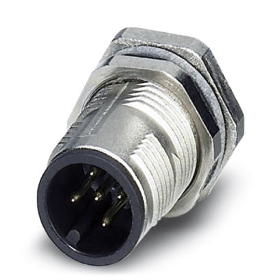 SACC-DSI-MS-5CON-M12-SCO SH    Sensor/actuator flush-type connector, 5-pos., M12-SPEEDCON, shielded, A-coded, rear/screw mounting with M12 thread, wit