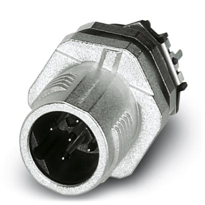 SACC-DSIV-MSB-5CON-L180 SCO TH    Sensor/actuator flush-type connector, 5-pos., M12 SPEEDCON, B-coded, rear/screw mounting with M12 thread, with strai