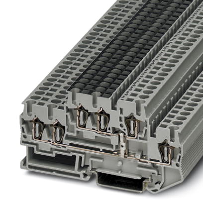 STTB 2,5-TWIN-PV    Feed-through modular terminal block, Cross section: 0.08 mm? - 4 mm?, AWG: 28 -
