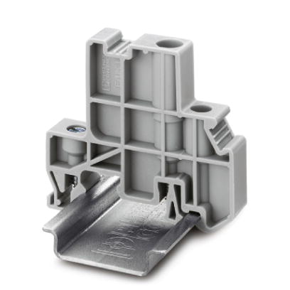 E/UK 1    End brackets, for supporting the ends of double-level and three-level terminal blocks, width: 10 mm, color: gray