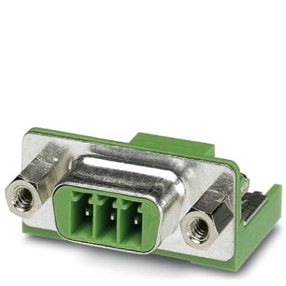 PSC 1,5/ 3-M-PE    Header, Nominal current: 8 A, Nom. voltage: 250 V, Pitch: 3.5 mm, Number of positions: 3, Color: green, Assembly: Soldering