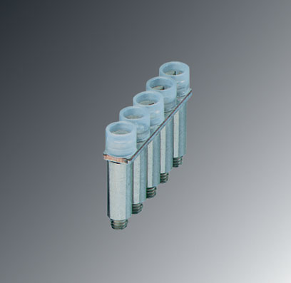 FBRI 5-5 N    Cross connector/jumper for modular terminal block, Number of positions: 5, Color: alum