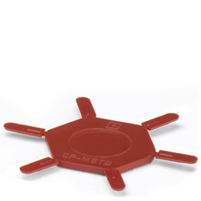 CP-MSTB    Keying profile, is inserted into the slot on the plug or inverted header, red insulating material