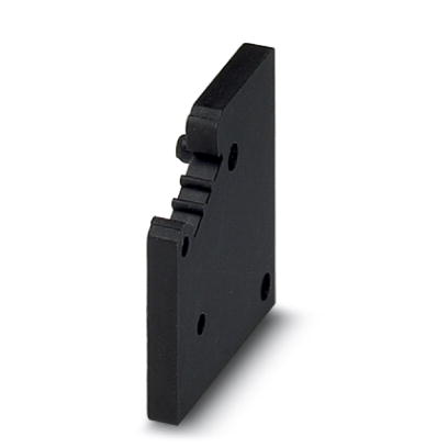 GRZ 2,5-EX    Pitch spacer, raises the pitch by 2.5 mm, interlocks with terminal block of the same shape, color: black