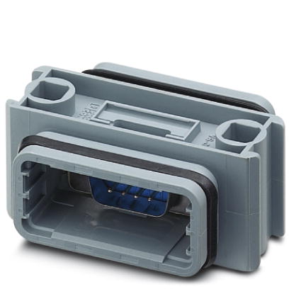 VS-09-KU-ST/ST    D-SUB coupling, shell size 1, pin, gender changer, shielded, connection direction straight, IP67 degree of protection