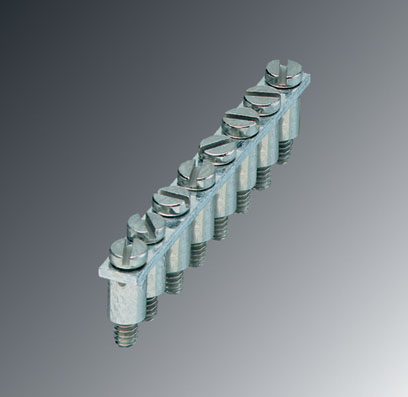 FBRN 8-4 N    Cross connector/jumper for modular terminal block, Number of positions: 8, Color: alum