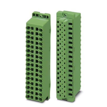 FRONT-ZFL 1,5/D32    Plug component, Nominal current: 4 A, Nom. voltage: 250 V, Color: green