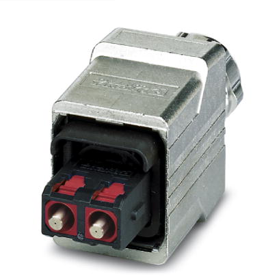 VS-PPC-C1-SCRJ-MNNA-PG9-A3C-C    Fiber optic connector SCRJ, IP67, with push-pull interlocking, metal housing, duplex, with fast connection technology