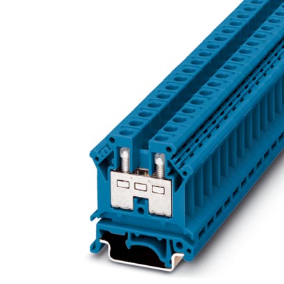 UK 10 BU    Feed-through modular terminal block, Type of connection: Screw connection, Cross section