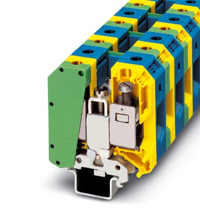 UKH 50-PE/N    Ground modular terminal block, Screw connection, Cross section: 16 mm? - 50 mm?, AWG: