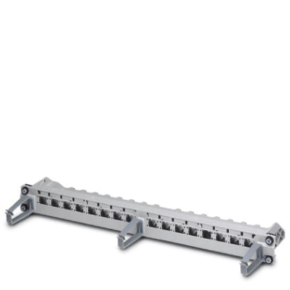 VS-PP-19-1HE-16-F    Patch panel, 19" assembly, IP20, with 16 slots for contact inserts with the Freenet system
