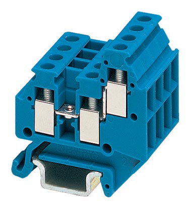 MT 1,5-TWIN BU    Feed-through modular terminal block, Cross section: 0.14 mm? - 1.5 mm?, AWG: 26 -