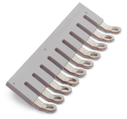 EB 10-OTTA 2,5    Cross connector/jumper for modular terminal block, Color: gray