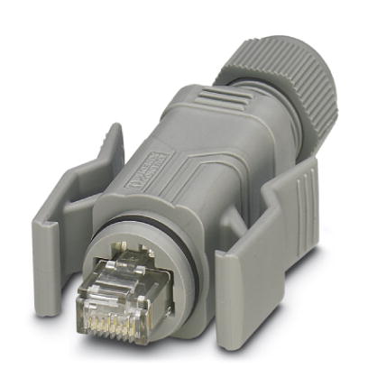 VS-08-RJ45-5-Q/IP67    RJ45-Steckverbinder, IP67, CAT5e, 8-polig, mit QUICKON-Schnellanschlusstechnik, fur 1-drahtige und 7-drahtige Adern AWG 26 ...
