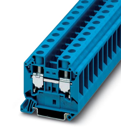 UT 16 BU    Feed-through modular terminal block, Type of connection: Screw connection, Screw connect