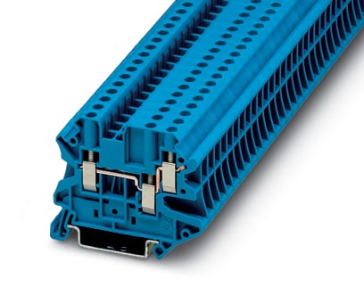 UT 4-TWIN BU    Feed-through modular terminal block, Type of connection: Screw connection, Screw con