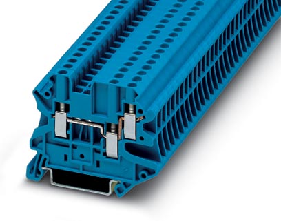UT 2,5-TWIN BU    Feed-through modular terminal block, Type of connection: Screw connection, Screw c