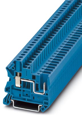 UT 4/ 1P BU    Pluggable screw terminal block, Type of connection: Screw connection, Cross section: